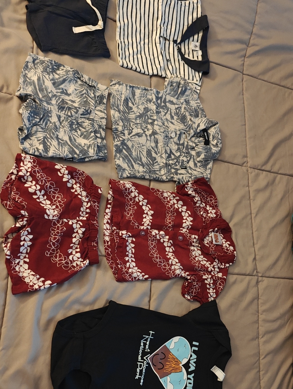 4 Outfits: 12-18 Months Hawaiian Islander Vacation Outfits